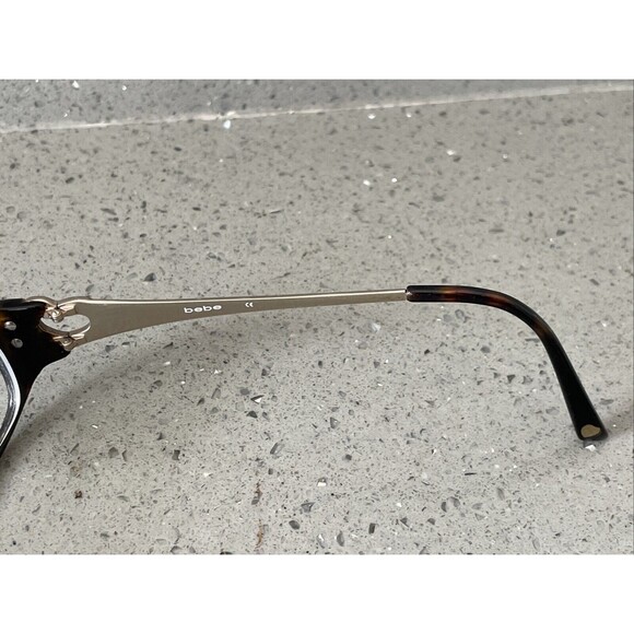 BEBE BREEZY Eyeglasses Frame ONLY BB5020 1/11 52-16-135 Bronze Tortoise - Picture 5 of 15